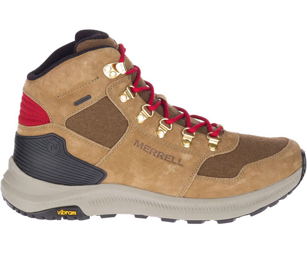 Merrell Støvler Herre - Ontario 85 Wool Mid Waterproof - Brune - SFP509381